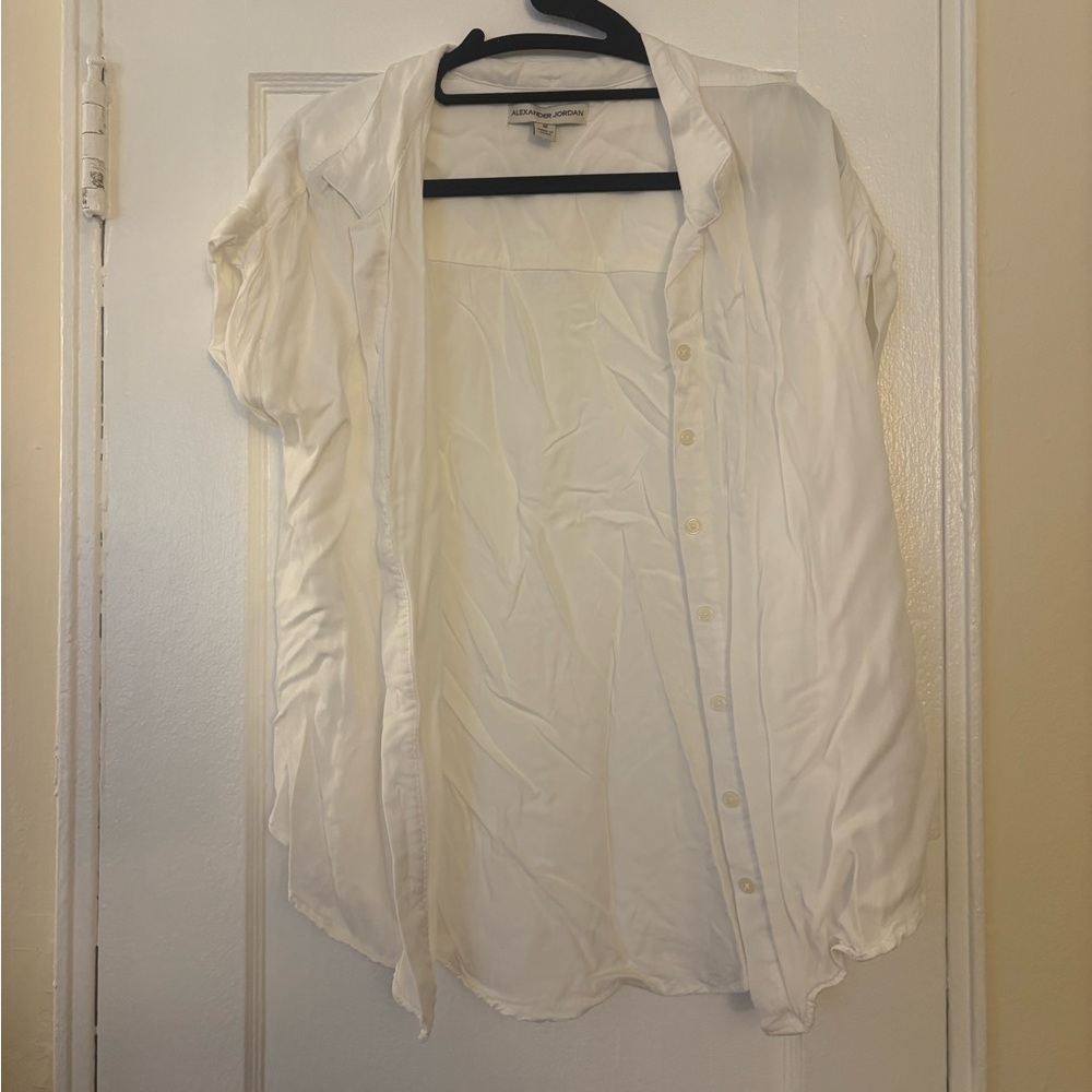 Alexander Jordan White Button Up